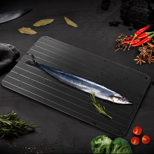 Tabla de descongelación rápida de aluminio.